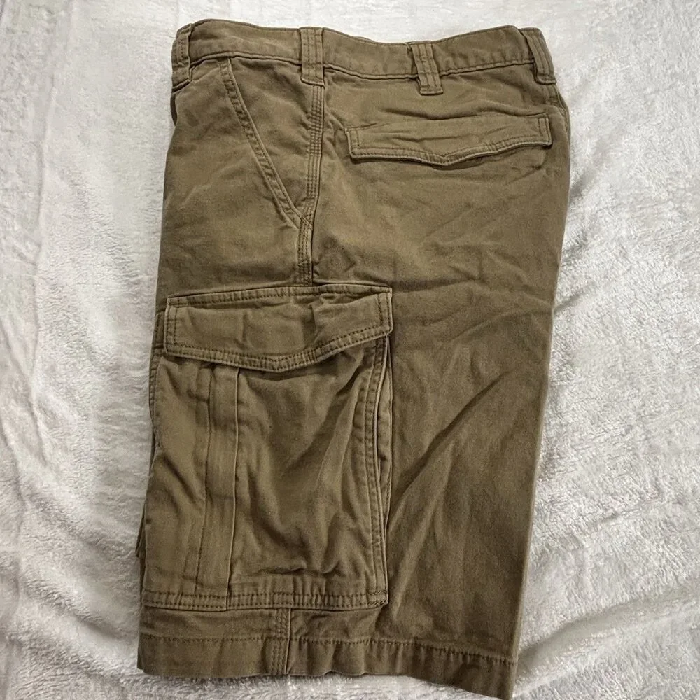 Carhartt Men's Force Relaxed Fit Ripstop Cargo Work Shots Size 32 Tan Bangladesh - Picture 7 of 15